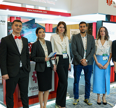 стенд компании на выставке Forex Traders Summit Dubai 2024